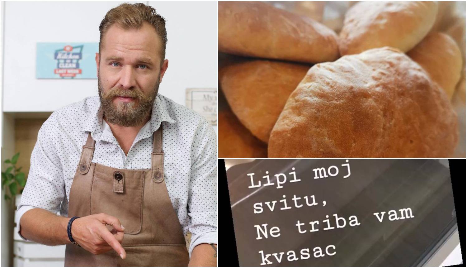 Borbe za kvasac? Pažanin dao recept za kruh bez tog sastojka