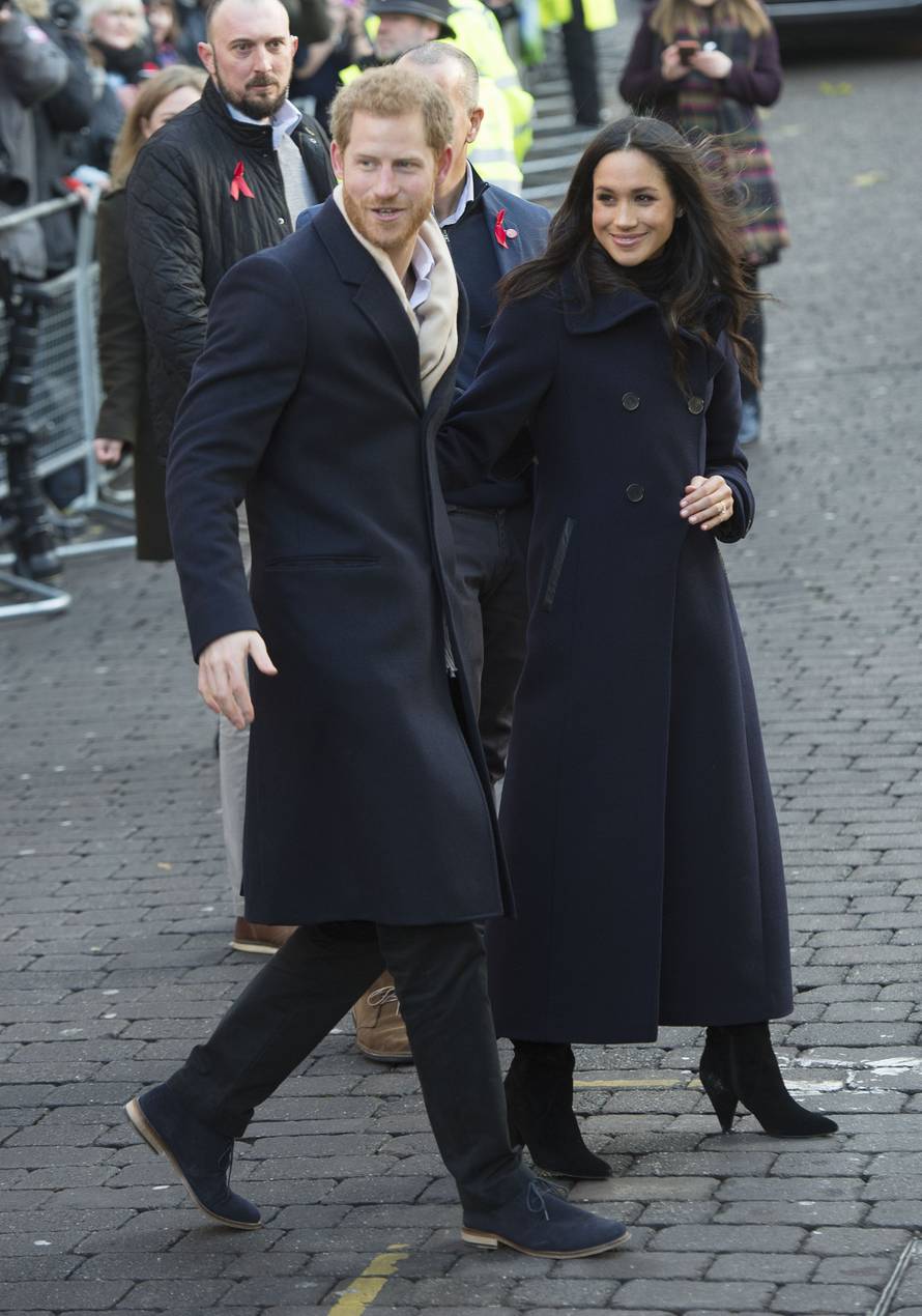 Prince Harry and Meghan Markle Nottingham