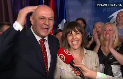Kolakušić izgubio pa izvrijeđao glasače i predstavio ženu: 'Sram vas bilo! A ovo je prva dama...'