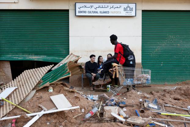 Aftermath of floods in Spain