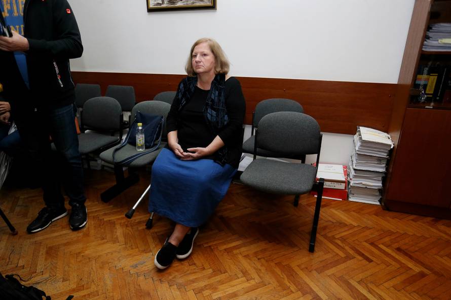 Zagreb: BivÅ¡a ministrica Andrea Zlatar VioliÄ na suÄenju na Å½upanijskom sudu