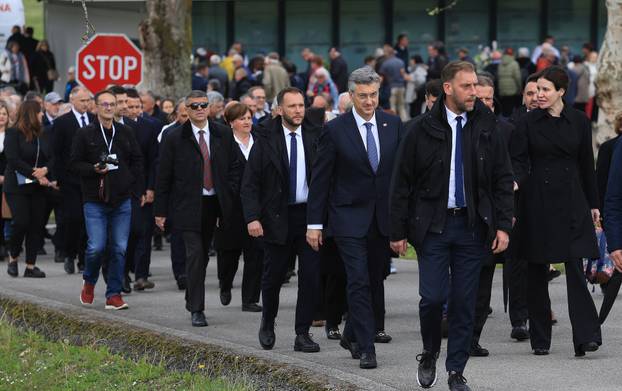 Komemoracija "Sjećanje za budućnost" u Spomen-području Jasenovac