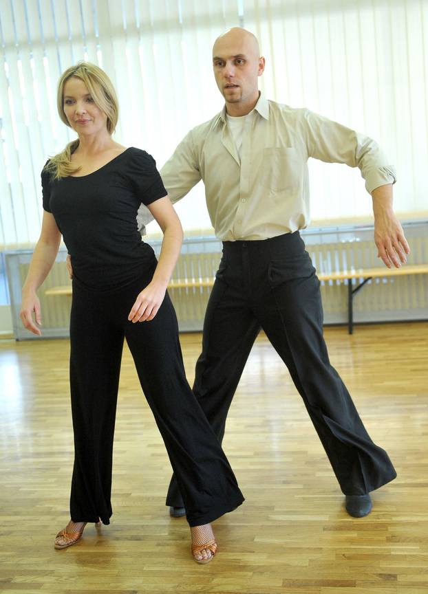 Zagreb: Radman i Schubert naporno vježbaju za show Ples sa zvijezdama