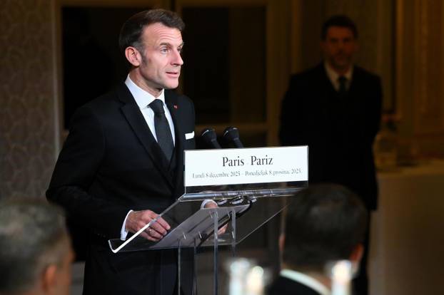 FOTO: Večera za pamćenje u Elizejskoj palači! Plenković i Macron odali počast Nicolieru