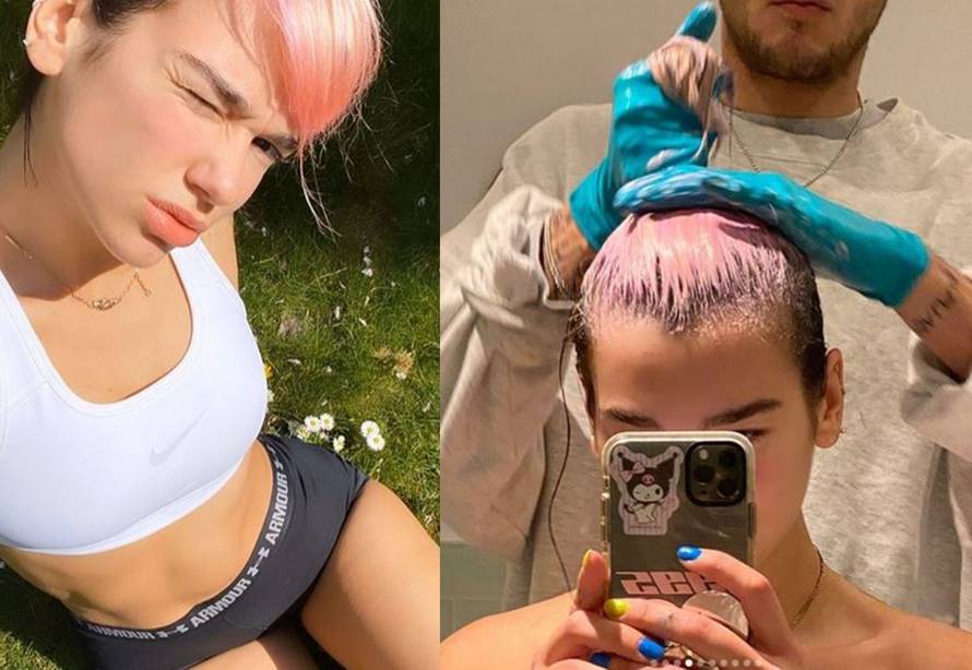Dua Lipa dobila je novu boju, a 'frizer'je njezin dečko Anwar