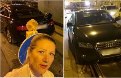 Barbara Kolar upala u tračnice i automobilom zaustavila promet