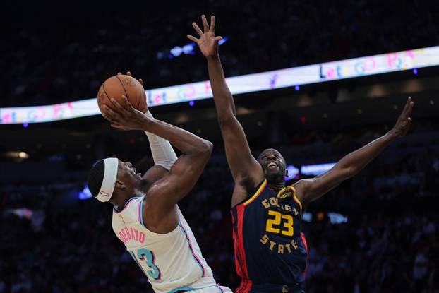 NBA: Golden State Warriors at Miami Heat