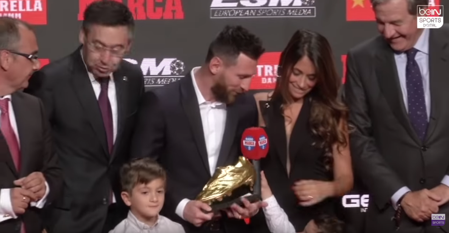 Messijeva supruga je privukla pažnju s dekolteom do pupka