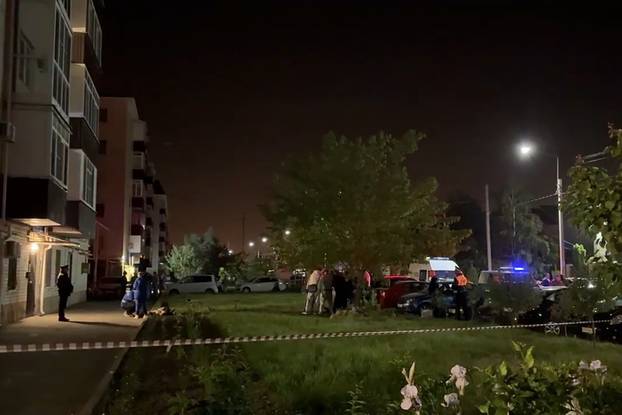 Explosion Occurs Near Apartment Building In Stavropol, Russia