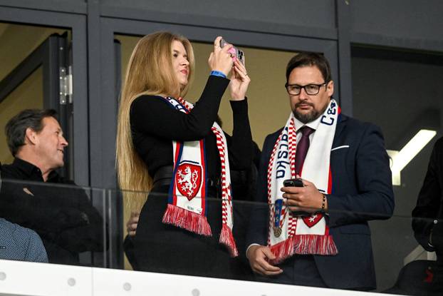 Prag: VIP tribina tijekom susreta Češke i Hrvatske u kvalifikacijama za FIFA Svjetsko prvenstvo