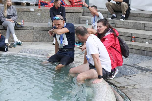 Cilj 32. Zagrebačkog maratona