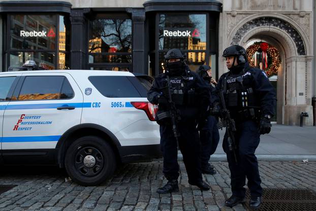 Members of the New York Police Department