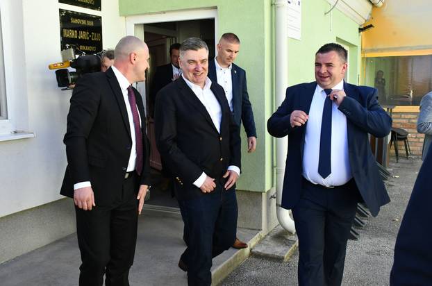 Predsjednik RH Zoran Milanović na obilježavanju Dana Općine Stari Mikanovci