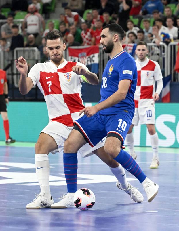 Ljubljana: Francuska - Hrvatska u borbi za broncu