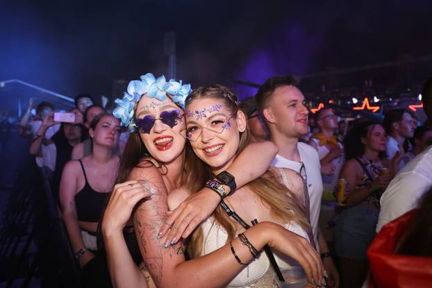 Split: Atmosfera druge večeri Ultra Europe Festivala