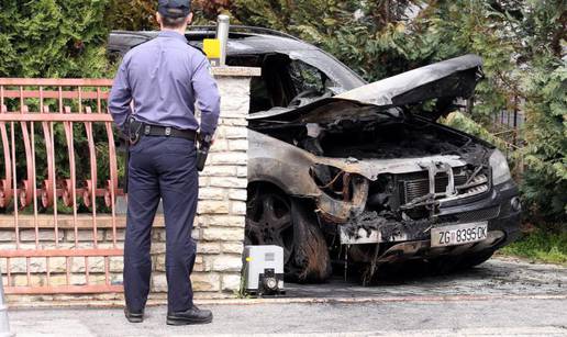 Izgorio auto oca Mire Čalušića koji je optužen za lihvarenje