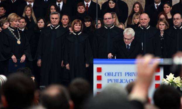 Zagreb: Sve?ana prisega tre?eg predsjednika Republike Hrvatske