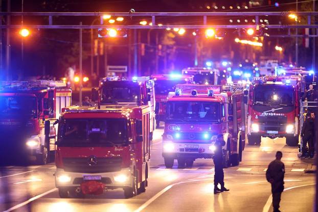 Generalna proba svečanog vojnog mimohoda u večernjim satima privukla zanimanje zagrepčana