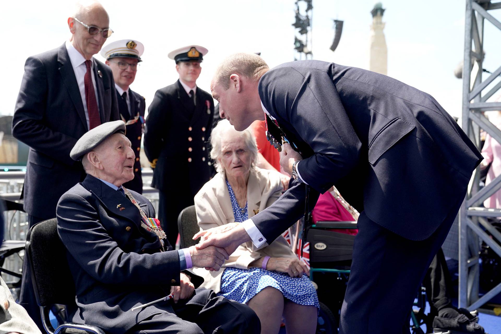 Commemorative event for the 80th anniversary of D-Day, in Portsmouth