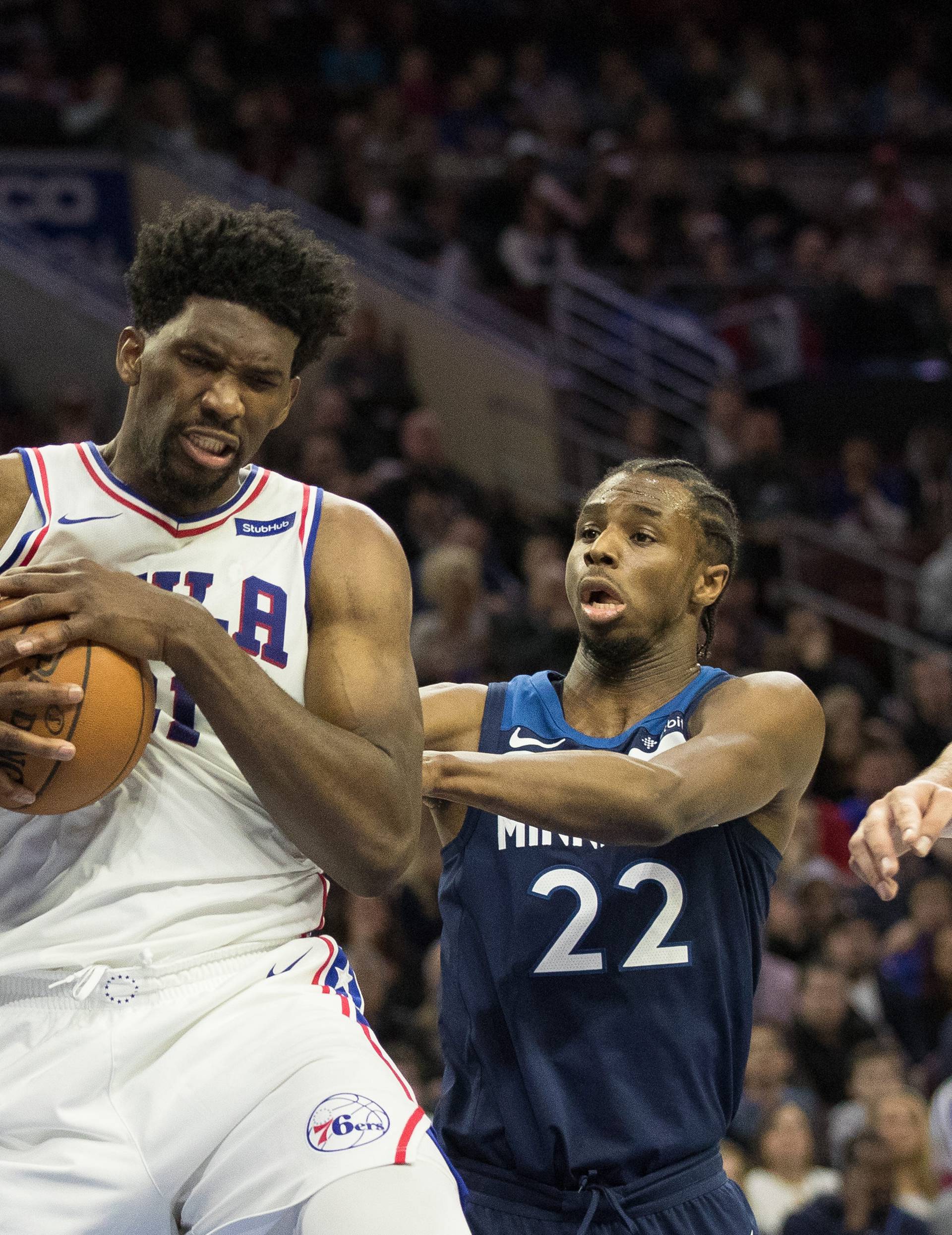 NBA: Minnesota Timberwolves at Philadelphia 76ers