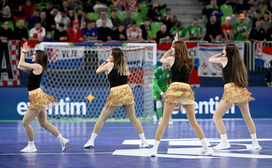 Susret Hrvatske i Španjolske u polufinalu Europskog prvenstva u futsalu