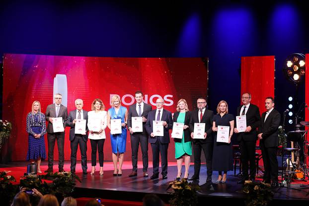 Zagreb: Podjela zahvalnica sponzorima dodjele nagrade Ponos Hrvatske