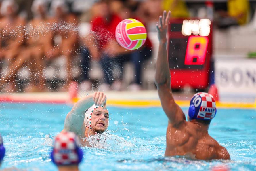 Zagreb: Svjetsko prvenstvo u vaterpolu U20, utakmica za tre?e mjesto, Hrvatska - Ma?arska