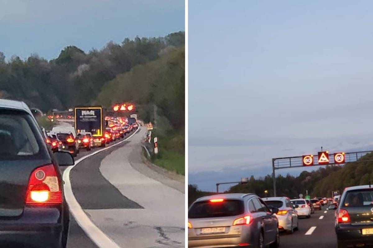Velike gužve na autocestama, najgore kod Bosiljeva: 'Ovdje su ogromne kolone, sporo idemo'