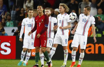 Ronaldo je ismijao Islanđane: Slave kao da su osvojili Euro
