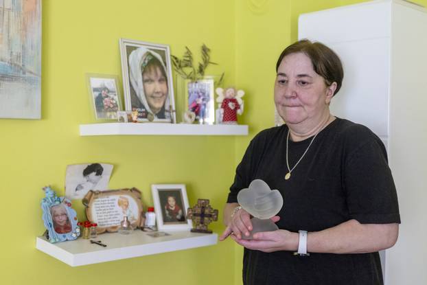 Osijek: Biserka Šarac, majka pokojne Ene koja je dobila nagradu za Ponos Hrvatske