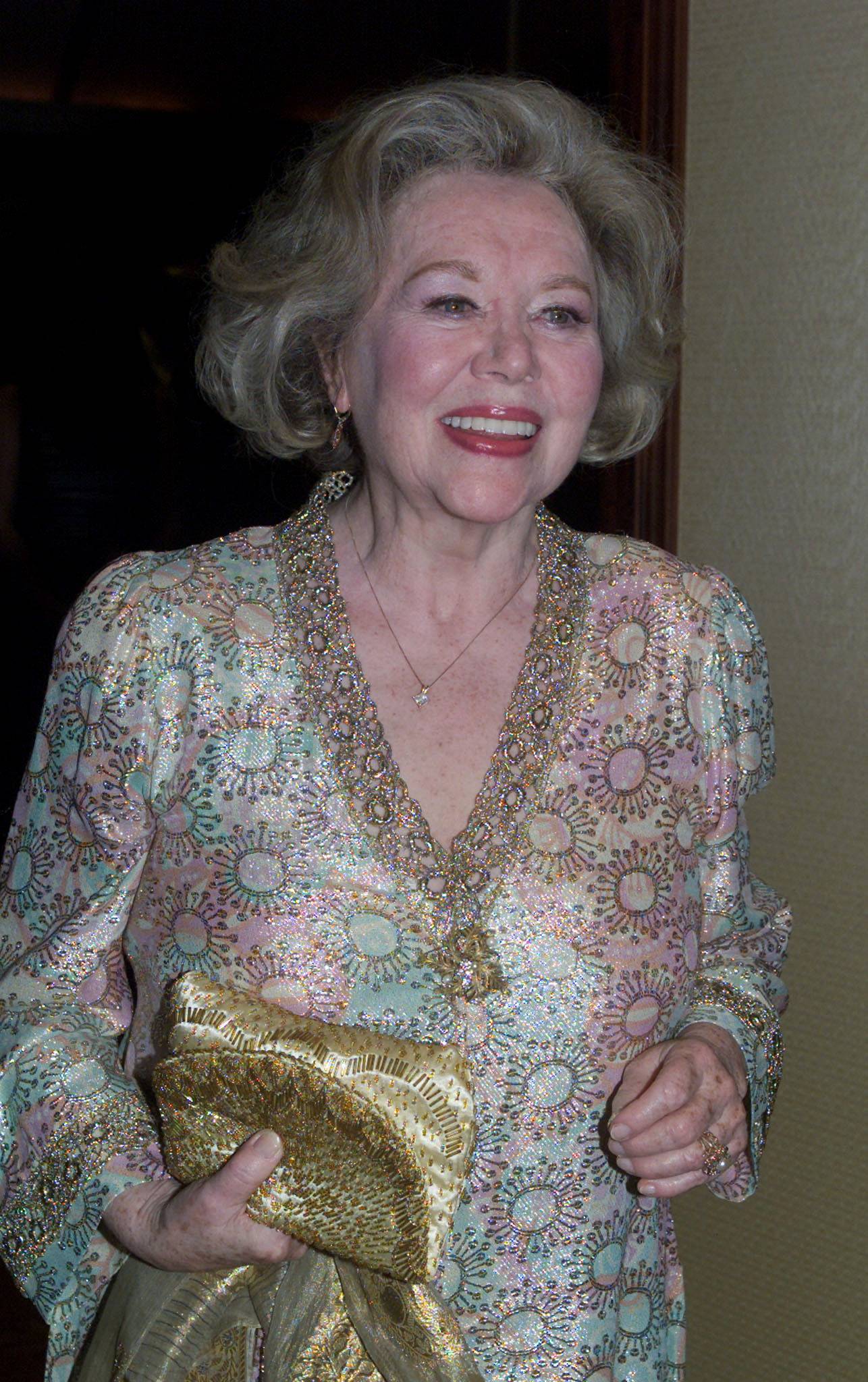 FILE PHOTO: ACTRESS GLYNIS JOHNS AT BRITANNIA AWARD CEREMONY.