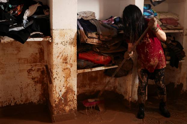 Aftermath of floods in Spain