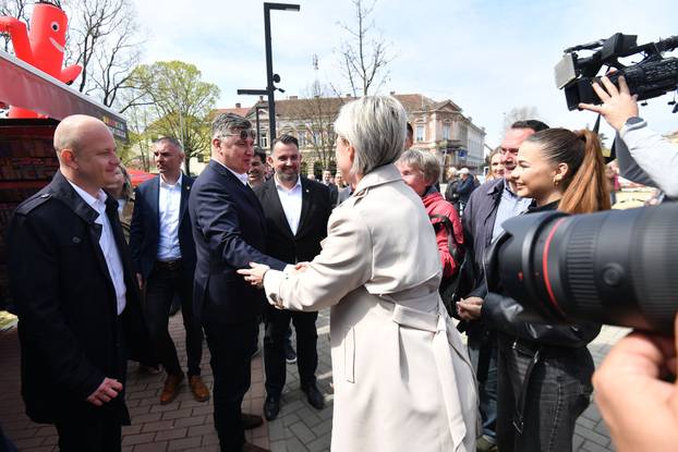 Predsjednik Milanović na manifestacijama u Koprivnici