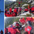 Drama podno Velebita: HGSS spasio planinarku helikopterom