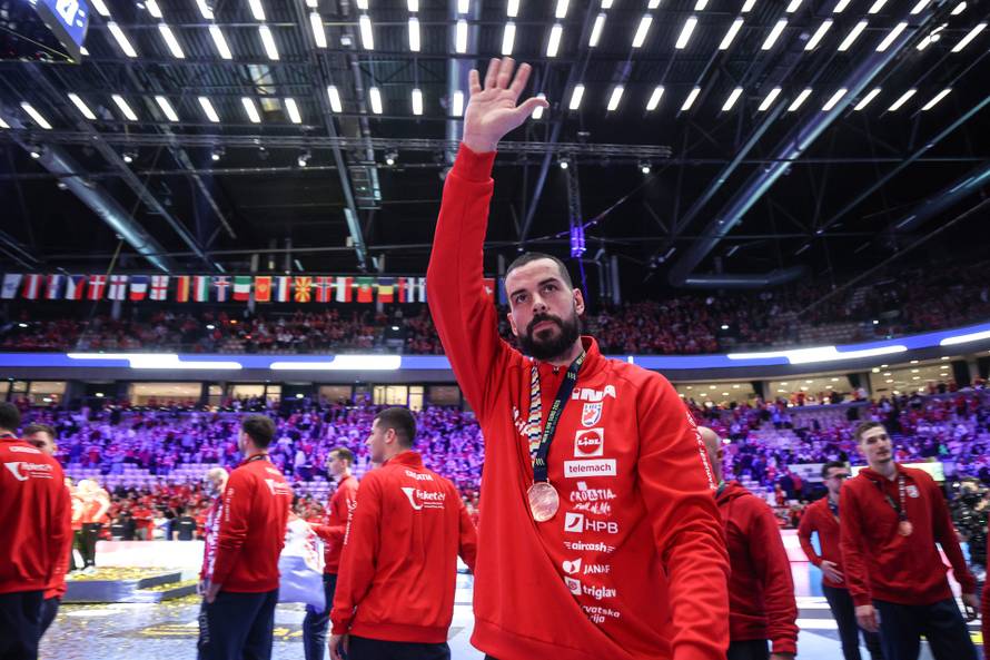 Dodjela medalja hrvatskoj rukometnoj reprezentaciji