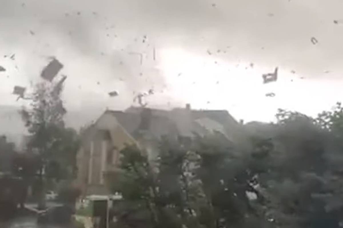 Tornado i oluje u Europi: Udar munje ozlijedio 15 nogometaša