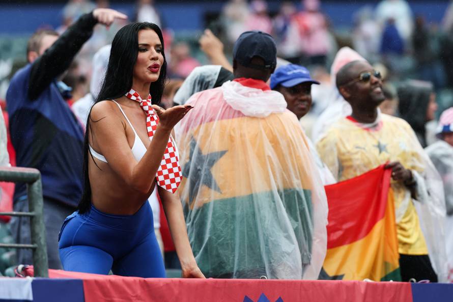 SP 2026 Philadelphia: Ivana Knoll na utakmici Hrvatske i Gane
