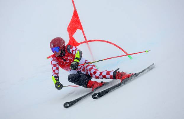 Alpine Skiing - Men's Giant Slalom Run 1