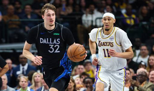 Lakersi na mukama bez Luke Don&ccaron;i&cacute;a, Flagg im 'utrpao' 45