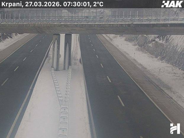 Zatvorili dio A1 za sve skupine vozila. HAK: 'Ne krećite na put!'