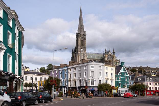View of Cobh city, Ireland