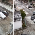 Nevjerojatna snimka iz SAD-a: Jedan pokušao voziti po ledu, a onda je porazbijao sve aute