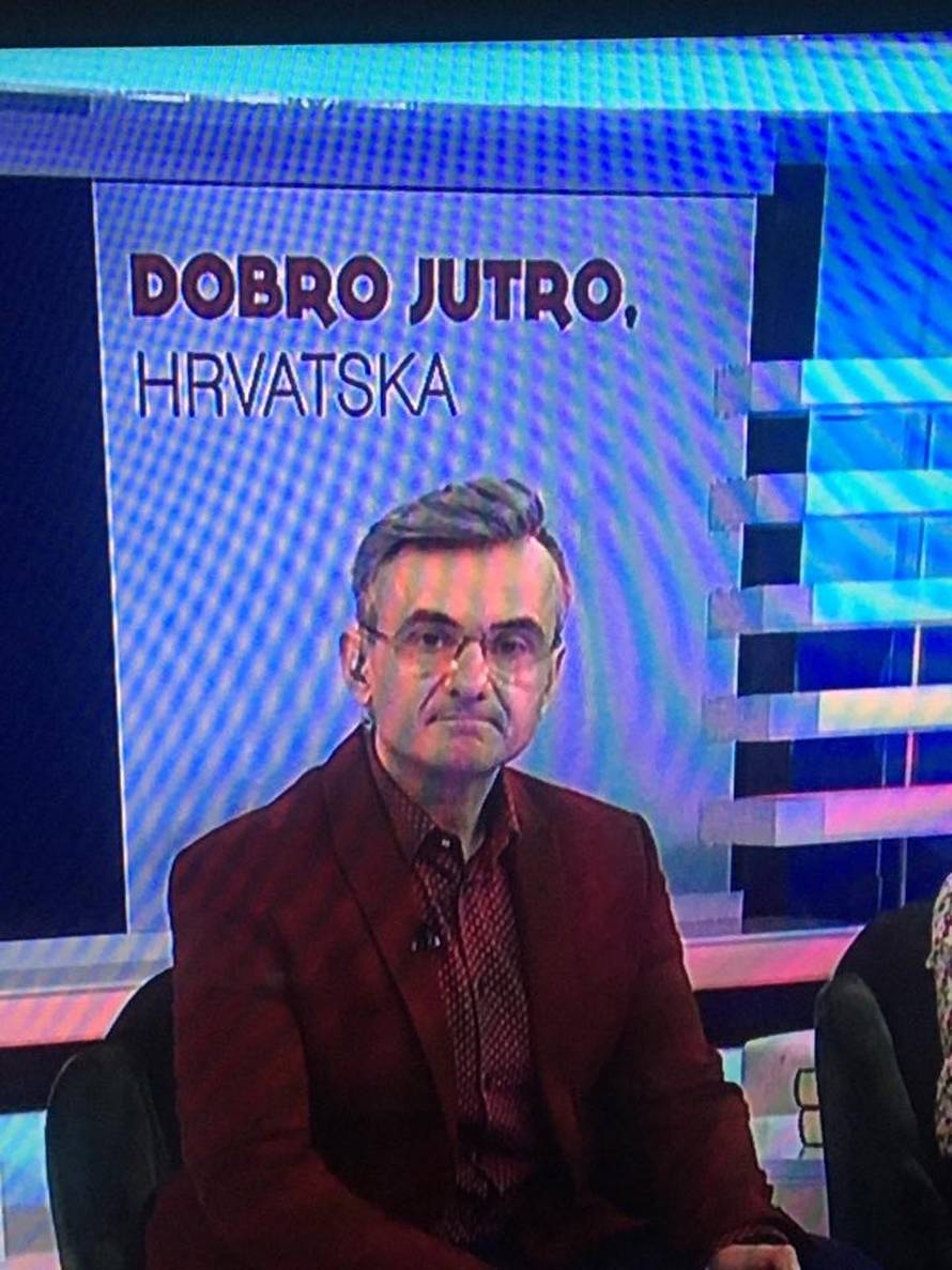 Meštar u jutarnjem programu frizurom privukao svu pažnju