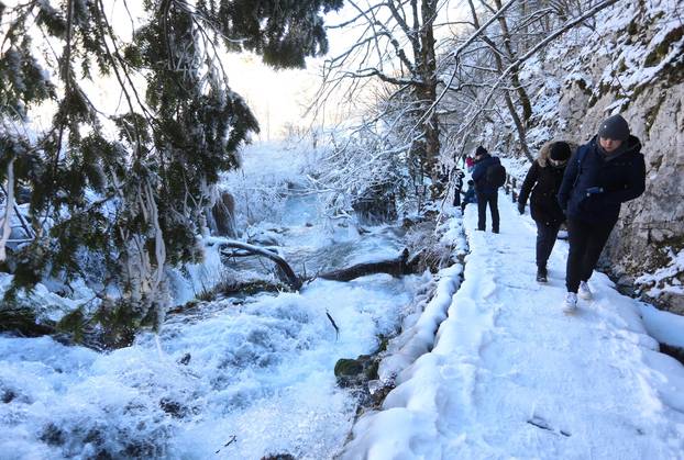 Plitvice pod snijegom i ledom