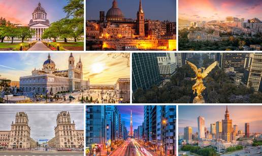 KVIZ Da vas vidimo, majstorice i majstori. Prepoznajte ove glavne gradove s fotografija!