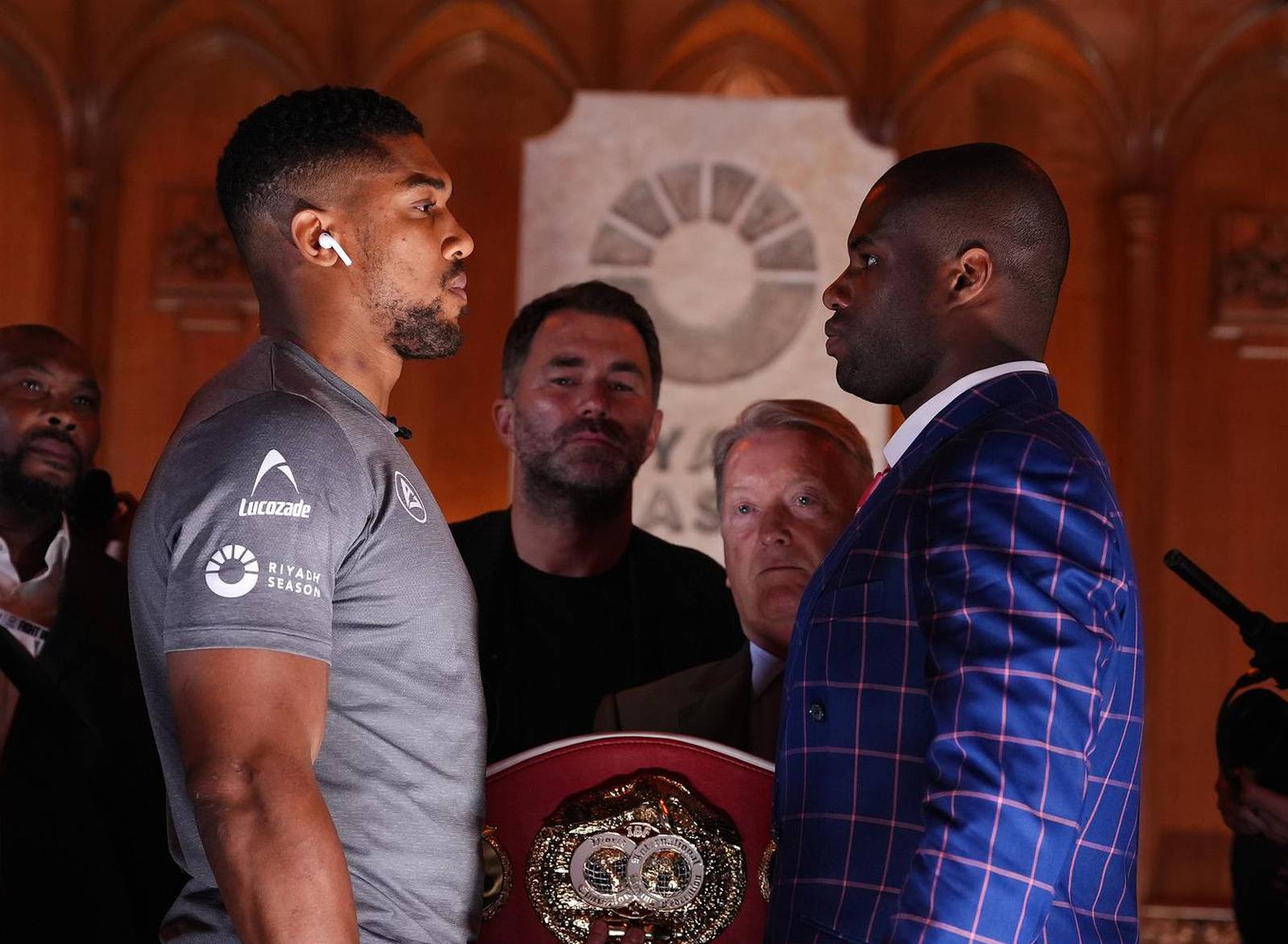 Anthony Joshua v Daniel Dubois - Press Conference - Guildhall - London