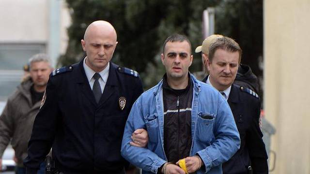 Varaždin: Amir Mafalani pod jakim policijskim osiguranjem odlazi sa suda u Varaždinu