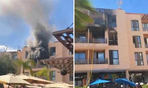 VIDEO Požar u luksuznom hotelu Cristiana Ronalda!