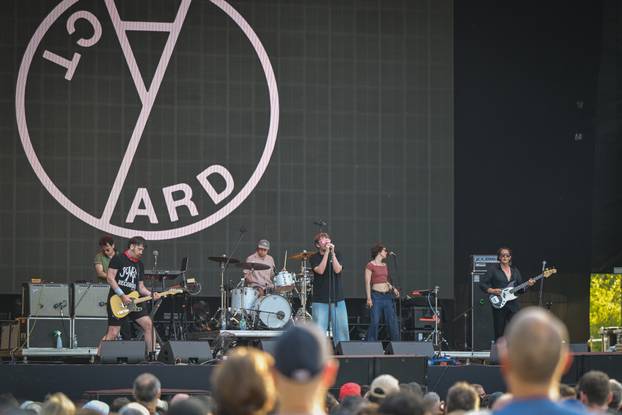 Zagreb: Grupa Yard Act nastupila na 17. INMusic festivalu