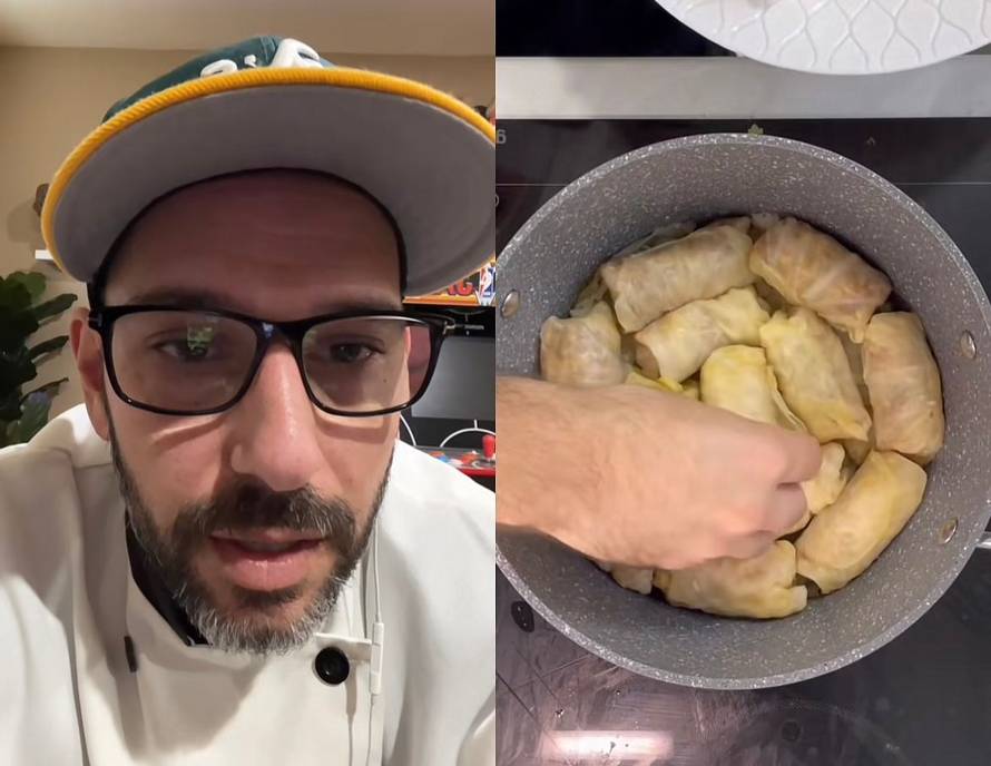 Na TikToku ga prati 3,4 milijuna ljudi: Hrvat iz Amerike prisjetio se kako je s bakom radio sarmu